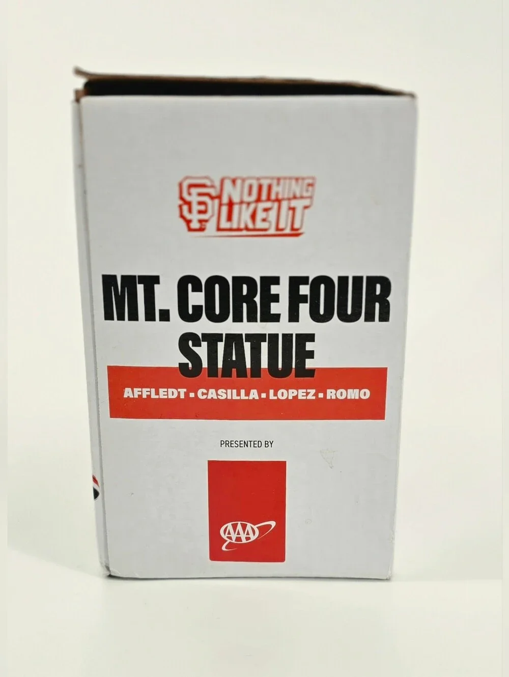 San Francisco Giants “2024 Core Four” Statue – Affeldt • Lopez • Casilla • Romo - Picture 11 of 13